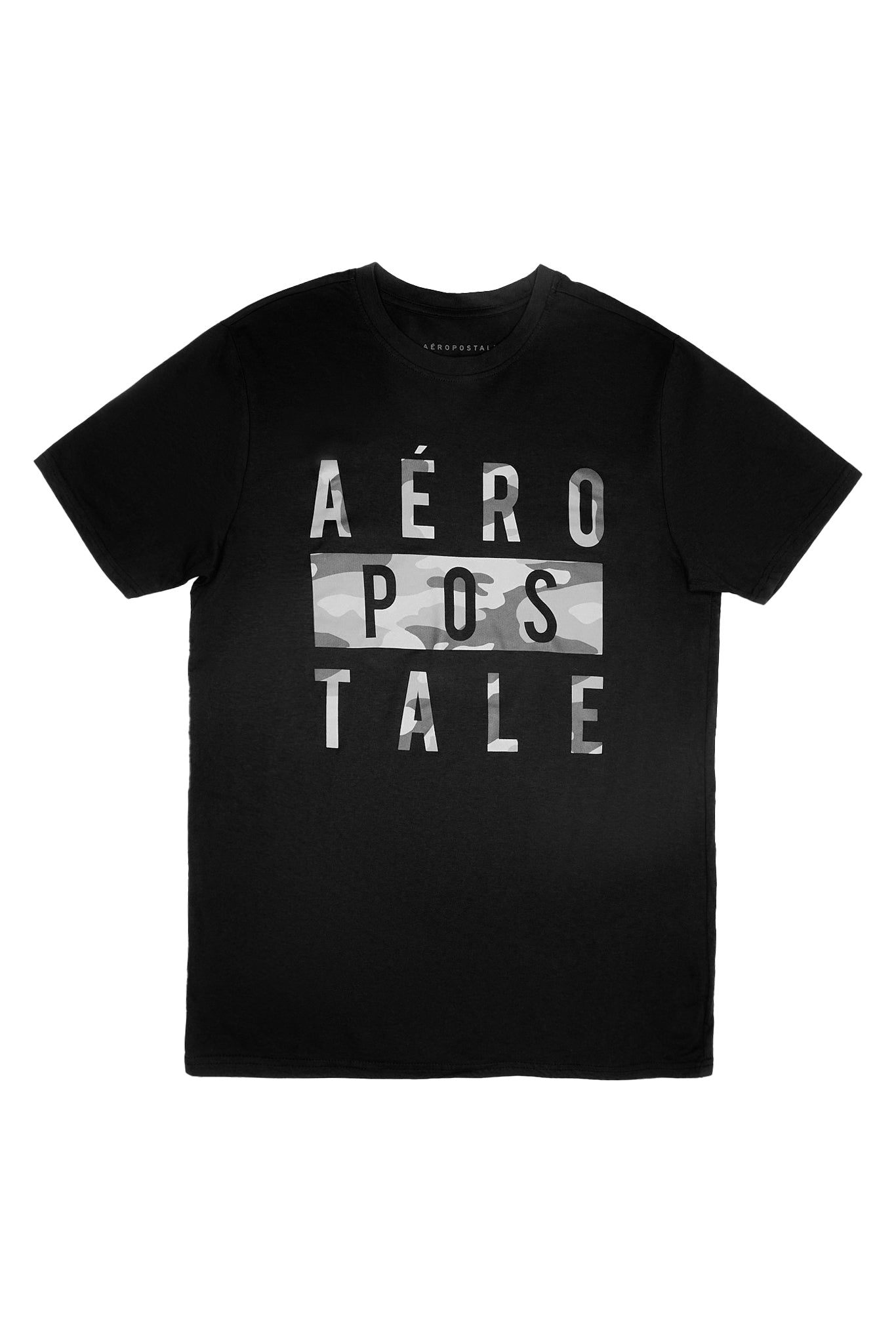 Aéropostale Camouflage Box Graphic Tee