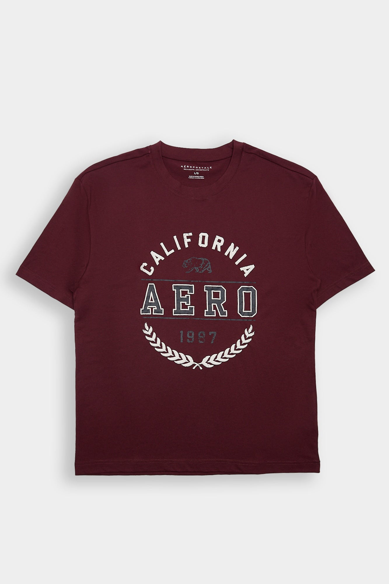 T-shirt classique graphique AERO ours California