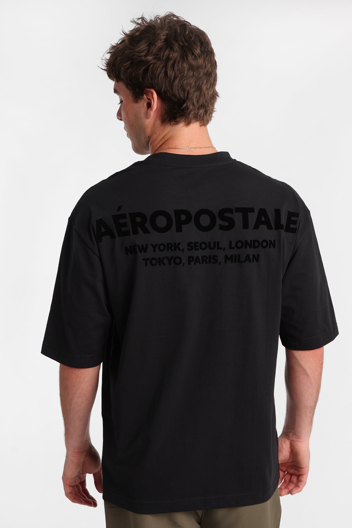 T-shirt classique graphique floqué Aéropostale