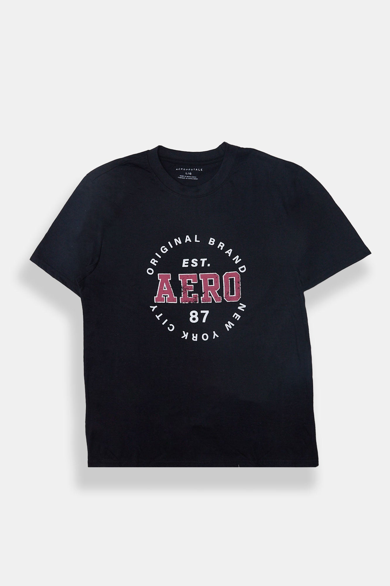 AERO 87 Original Puff Print Graphic Tee