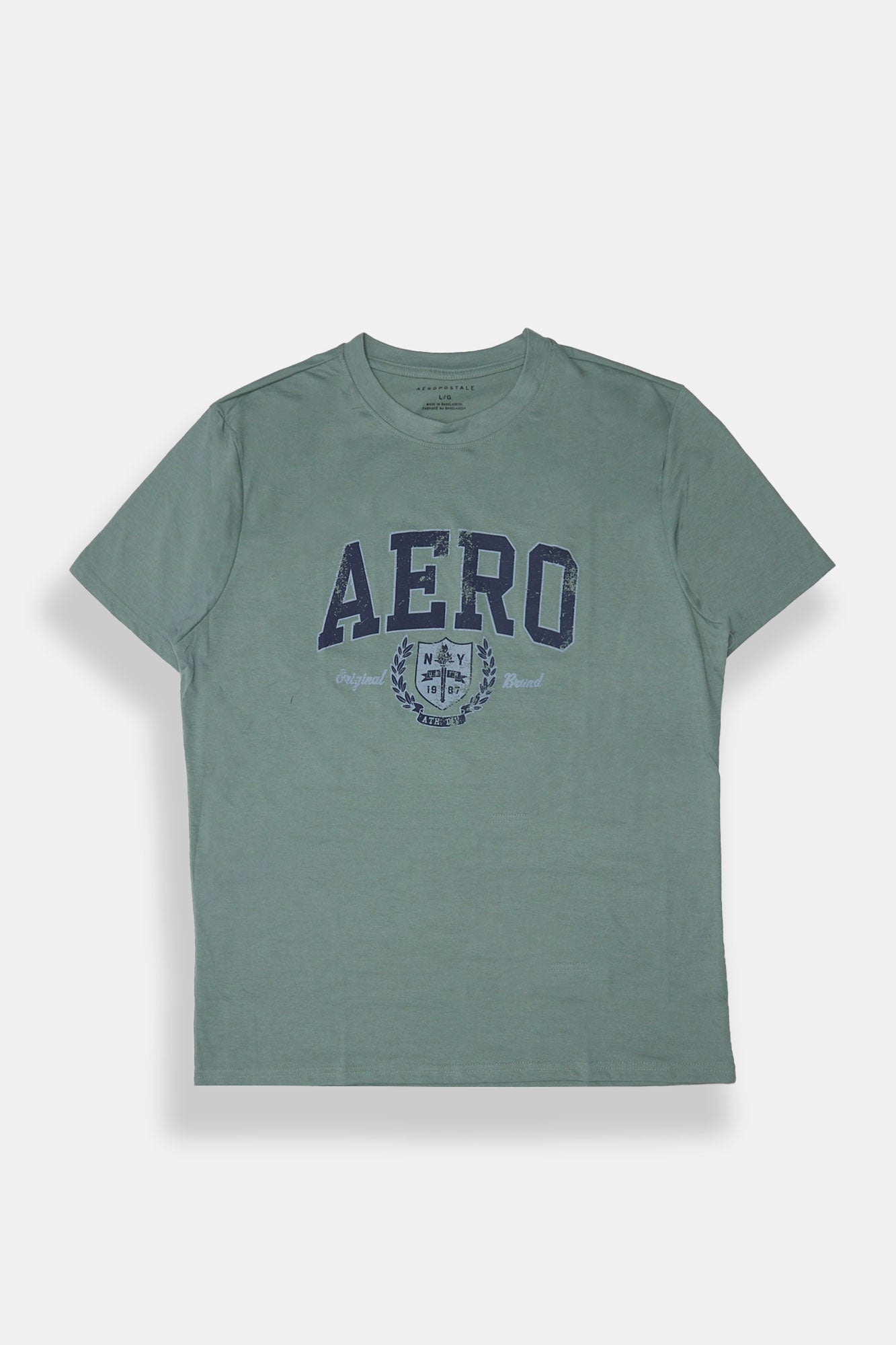 AERO Original Crest Puff Print Graphic Tee