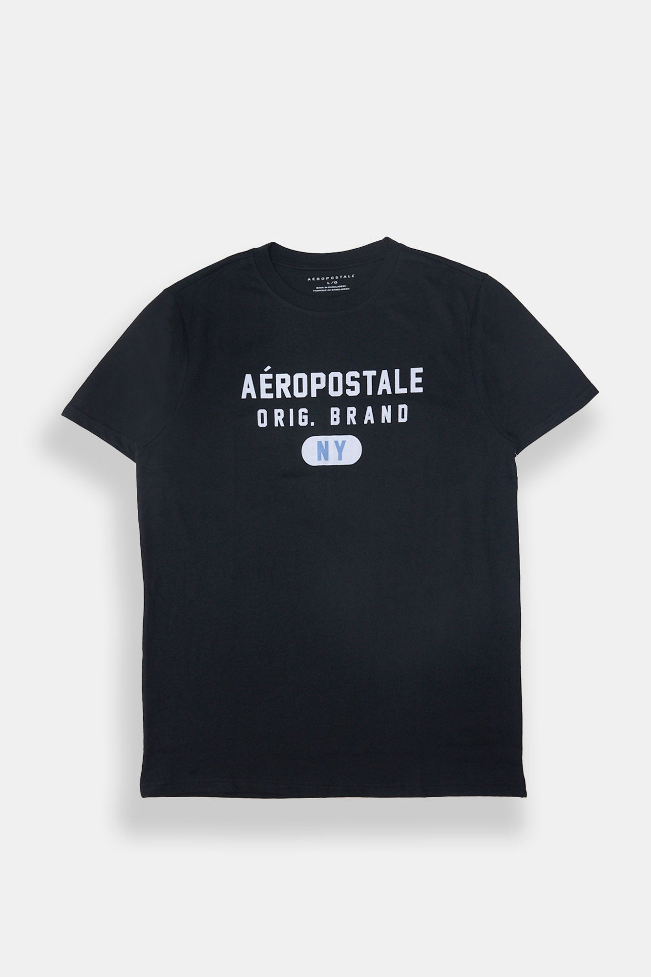 Aéropostale Original Brand New York Flocked Graphic Tee