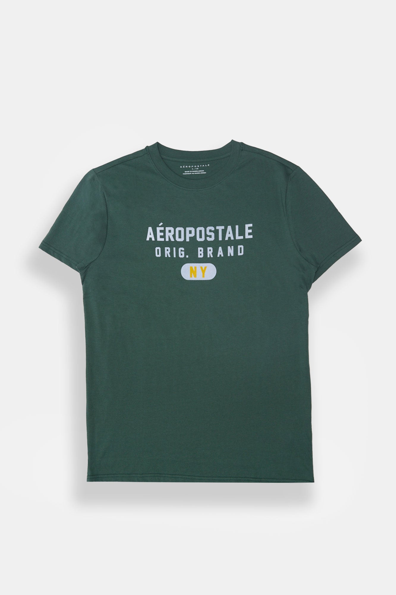 Aéropostale Original Brand New York Flocked Graphic Tee