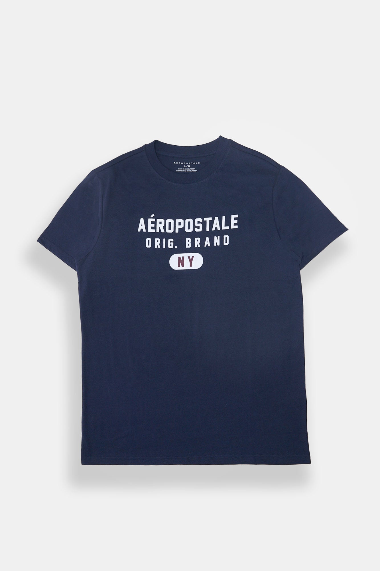 Aéropostale Original Brand New York Flocked Graphic Tee