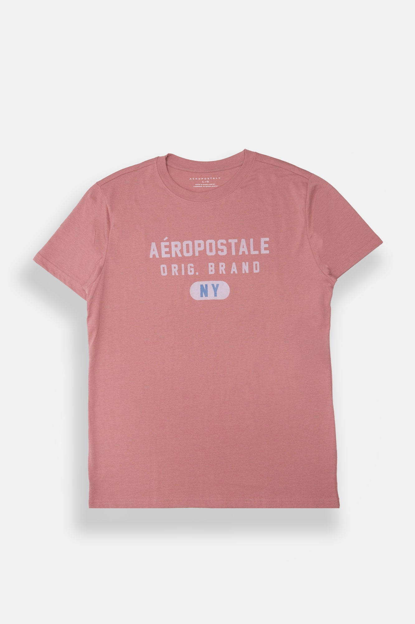 Aéropostale Original Brand New York Flocked Graphic Tee