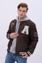 Blouson bombardier universitaire en molleton AERO thumbnail 5