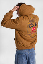 Blouson de travail à capuche en toile de coton brodé Coors thumbnail 3