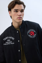 Toronto Raptors Graphic Varsity Bomber Jacket thumbnail 3