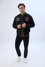 Toronto Raptors Graphic Varsity Bomber Jacket thumbnail 4