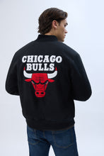 Chicago Bulls Graphic Varsity Bomber Jacket thumbnail 2