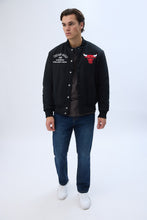 Chicago Bulls Graphic Varsity Bomber Jacket thumbnail 4