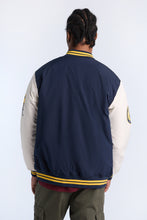 Blouson universitaire boutonne?e a? l'avant imprime? graphique University of Michigan thumbnail 3