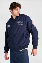 Ford Motor Co. 1903 Embroidered Patch Zip-Up Racing Jacket thumbnail 1