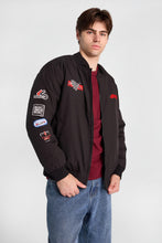 F1 Twill Applique Embroidered Zip-Up Racing Jacket thumbnail 1
