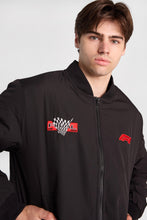 F1 Twill Applique Embroidered Zip-Up Racing Jacket thumbnail 2