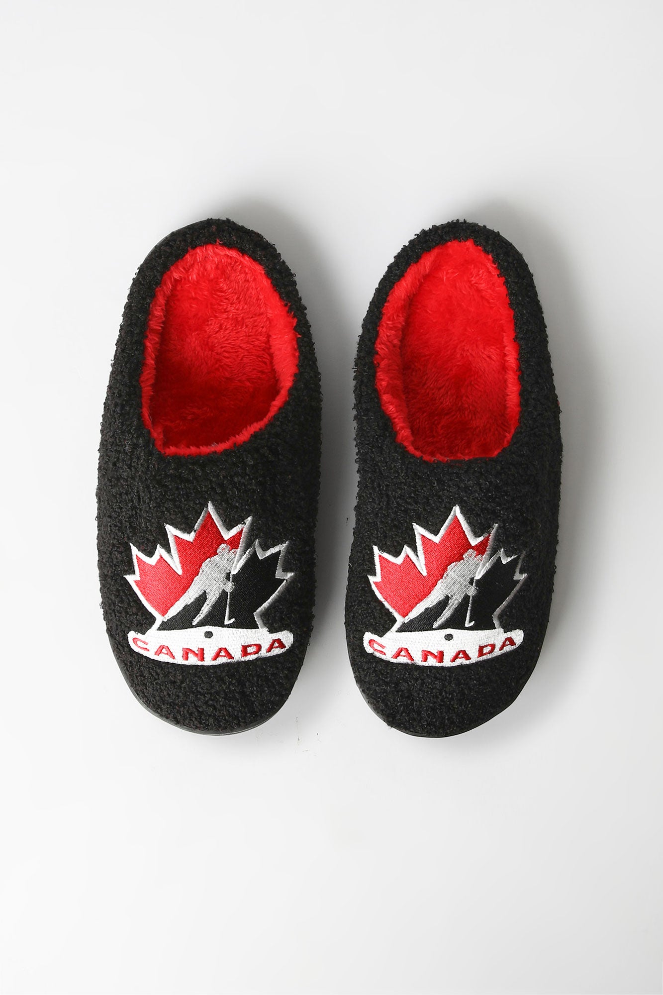 Hockey Canada Plush Slippers