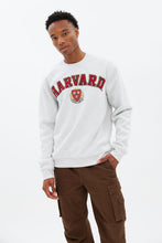 Harvard Graphic Crew Neck Pullover Sweatshirt thumbnail 1