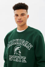 Michigan State Embroidered Crew Neck Pullover Sweatshirt thumbnail 2