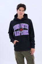 Pull à capuchon à enfiler appliqué chenille graphique Toronto Raptors thumbnail 1