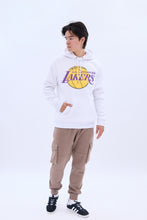 Pull à capuchon à enfiler appliqué chenille graphique Los Angeles Lakers thumbnail 5