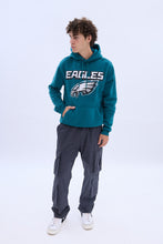 Pull à capuchon à enfiler graphique floqué Philadelphia Eagles thumbnail 5