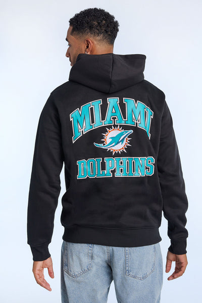 キャップ Miami dolphins hoodie & cap Men's Fanatics Aqua/Orange Miami Dolphins Helmet Pullover Hoodie