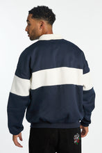 Chelsea Football Club Colour Block Polo Sweatshirt thumbnail 3
