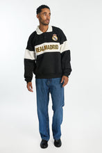 Real Madrid Football Club Colour Block Polo Sweatshirt thumbnail 4