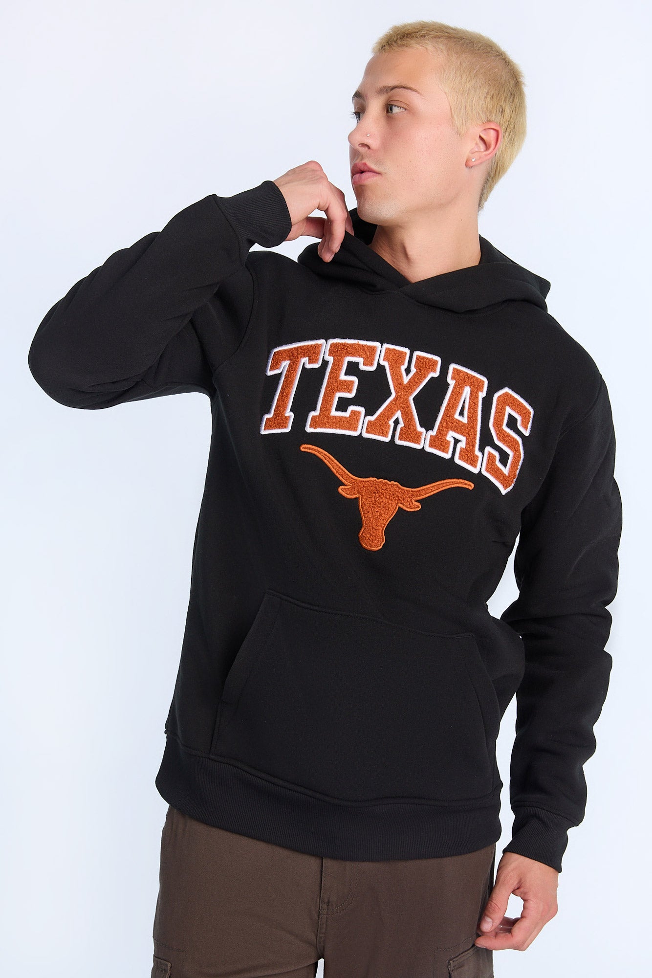 Pull a? capuchon graphique Texas Longhorns
