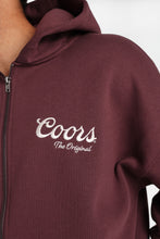 Chandail à capuche en molleton zippé imprimé Coors Rodeo thumbnail 2