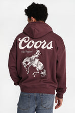 Chandail à capuche en molleton zippé imprimé Coors Rodeo thumbnail 3