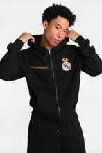 Chandail à capuche en molleton zippé imprimé Real Madrid F.C. thumbnail 1