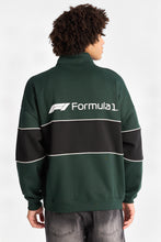 Chandail en coton molletonné à quart de glissière en bloc de couleurs à graphique Formula 1 thumbnail 3