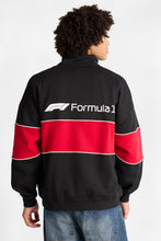 Chandail en coton molletonné à quart de glissière en bloc de couleurs à graphique Formula 1 thumbnail 3