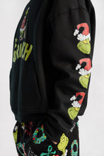 Chandail à capuche en molleton à graphique Le Grincheux thumbnail 5