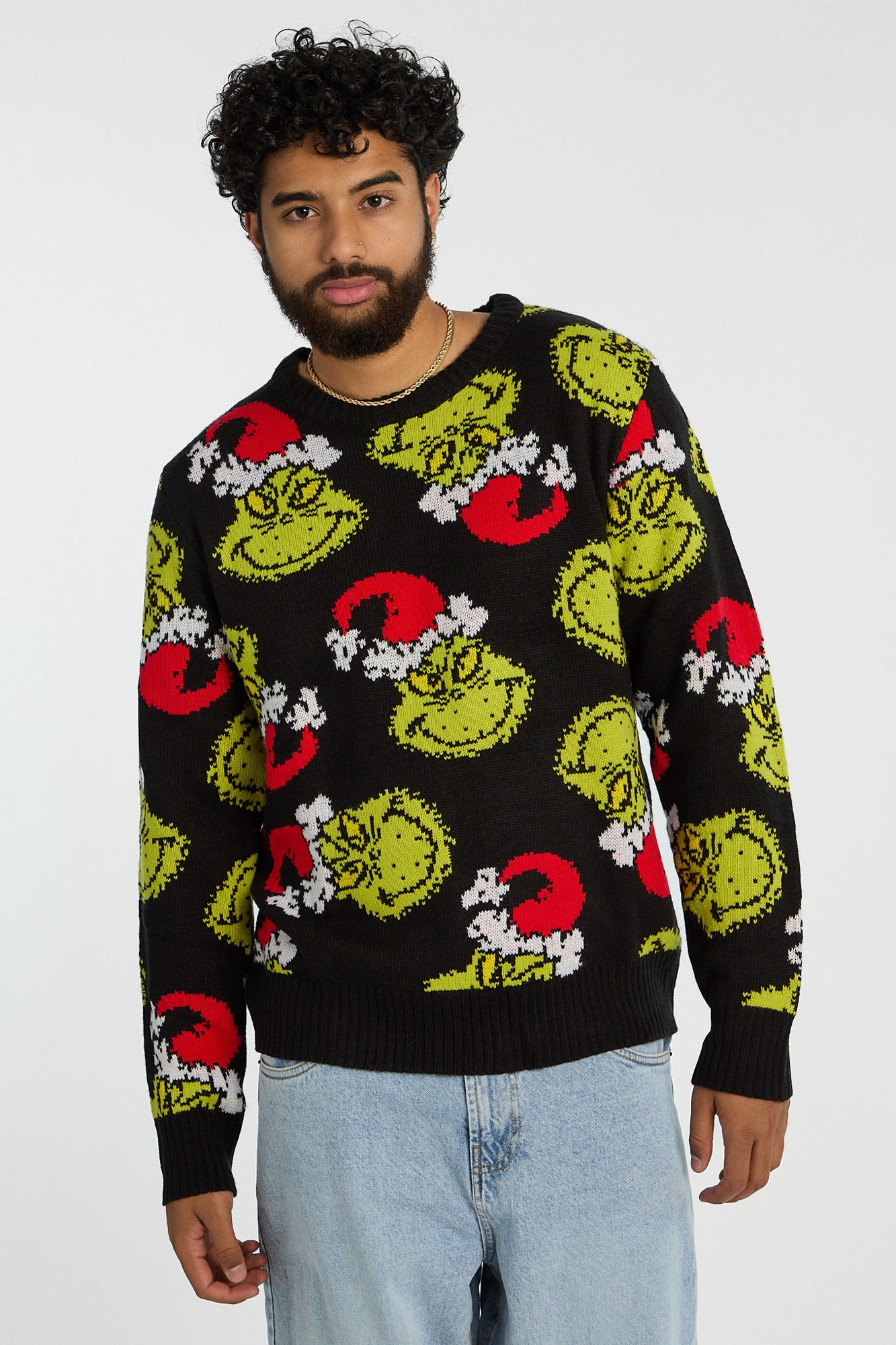 The Grinch Christmas Crew Neck Sweater