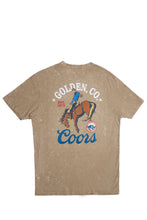 T-shirt délavé acide imprimé graphique Coors Golden Co. thumbnail 2