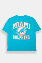 Miami Dolphins Graphic Oversized Tee thumbnail 1