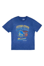 T-shirt délavé acide imprimé graphique Golden State Warriors thumbnail 1