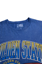 T-shirt délavé acide imprimé graphique Golden State Warriors thumbnail 2