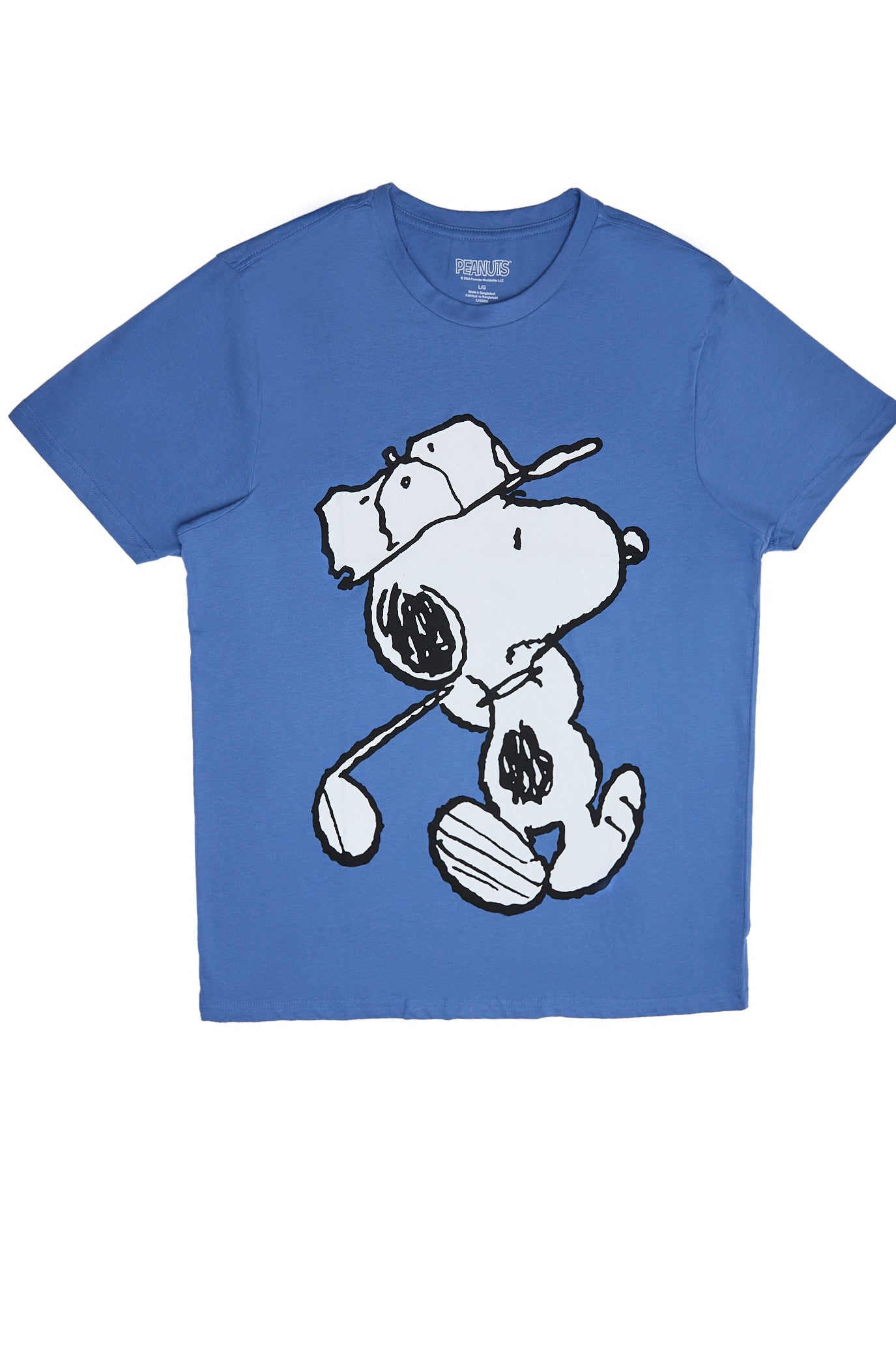 Peanuts Snoopy Golfing Graphic Tee
