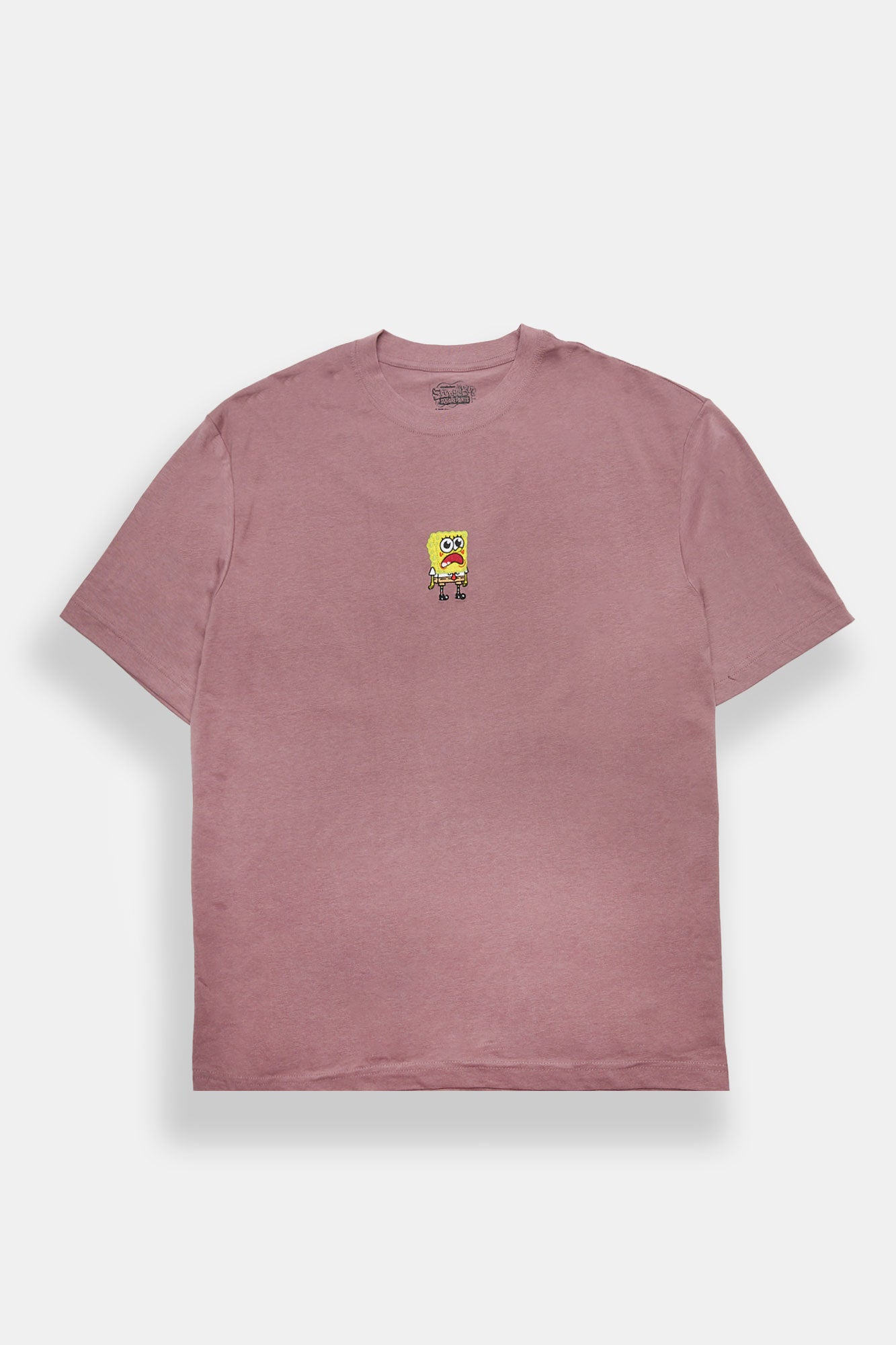 SpongeBob Embroidered Graphic Oversized Tee