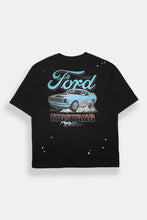 Ford Mustang Splatter Graphic Oversized Tee thumbnail 1