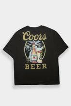 T-shirt surdimensionné graphique brodé Coors Beer thumbnail 1
