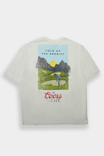 Coors Light Cold As The Rockies Golf Graphic Oversized Tee thumbnail 1