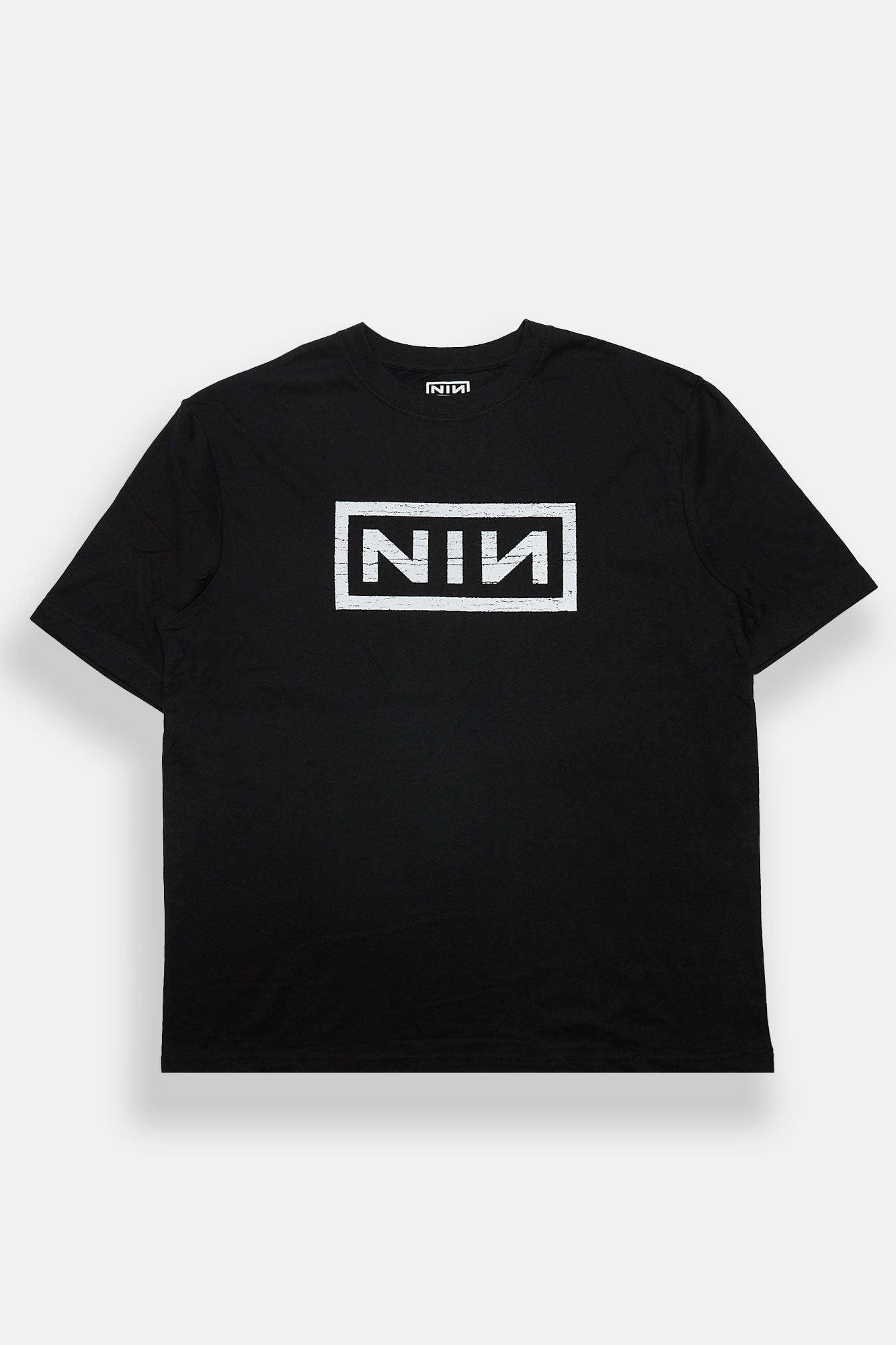 Nine Inch Nails オーバーサイズTシャツ ブラック Nine Inch Nails Tour Graphic Oversized Tee – Bluenotes