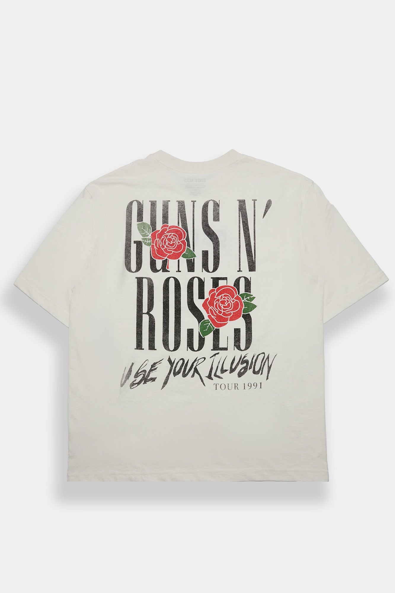 Guns N' Roses Use Your Illusion Tour 1991 Graphic Oversized Tee