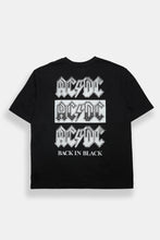 AC/DC Back In Black Graphic Oversized Tee thumbnail 1