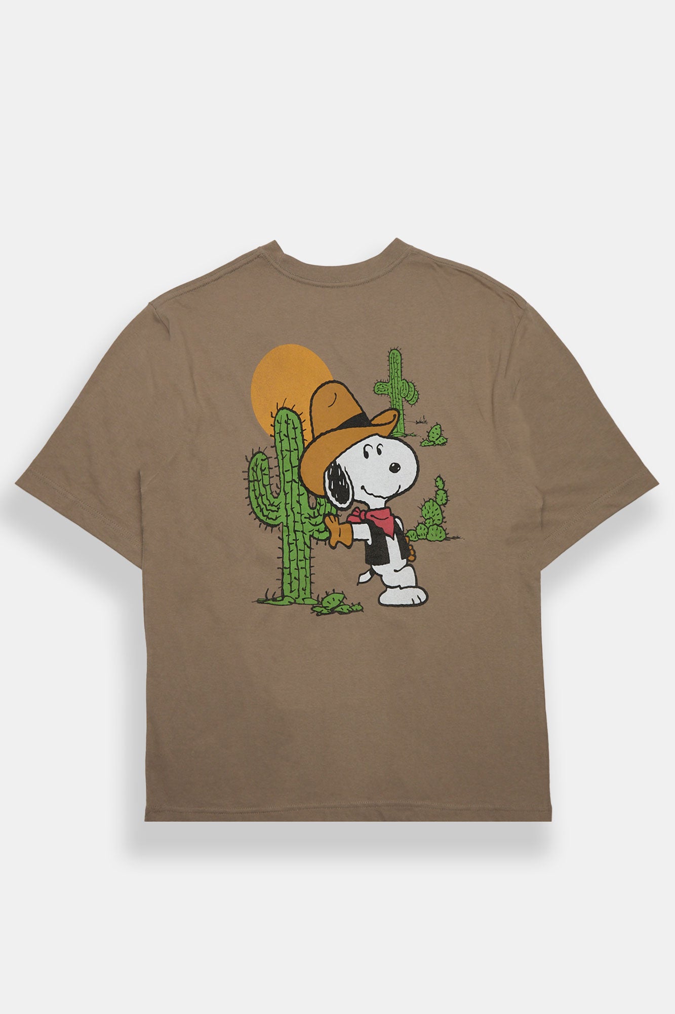 T-shirt surdimensionné graphique Peanuts Snoopy Howdy Partner