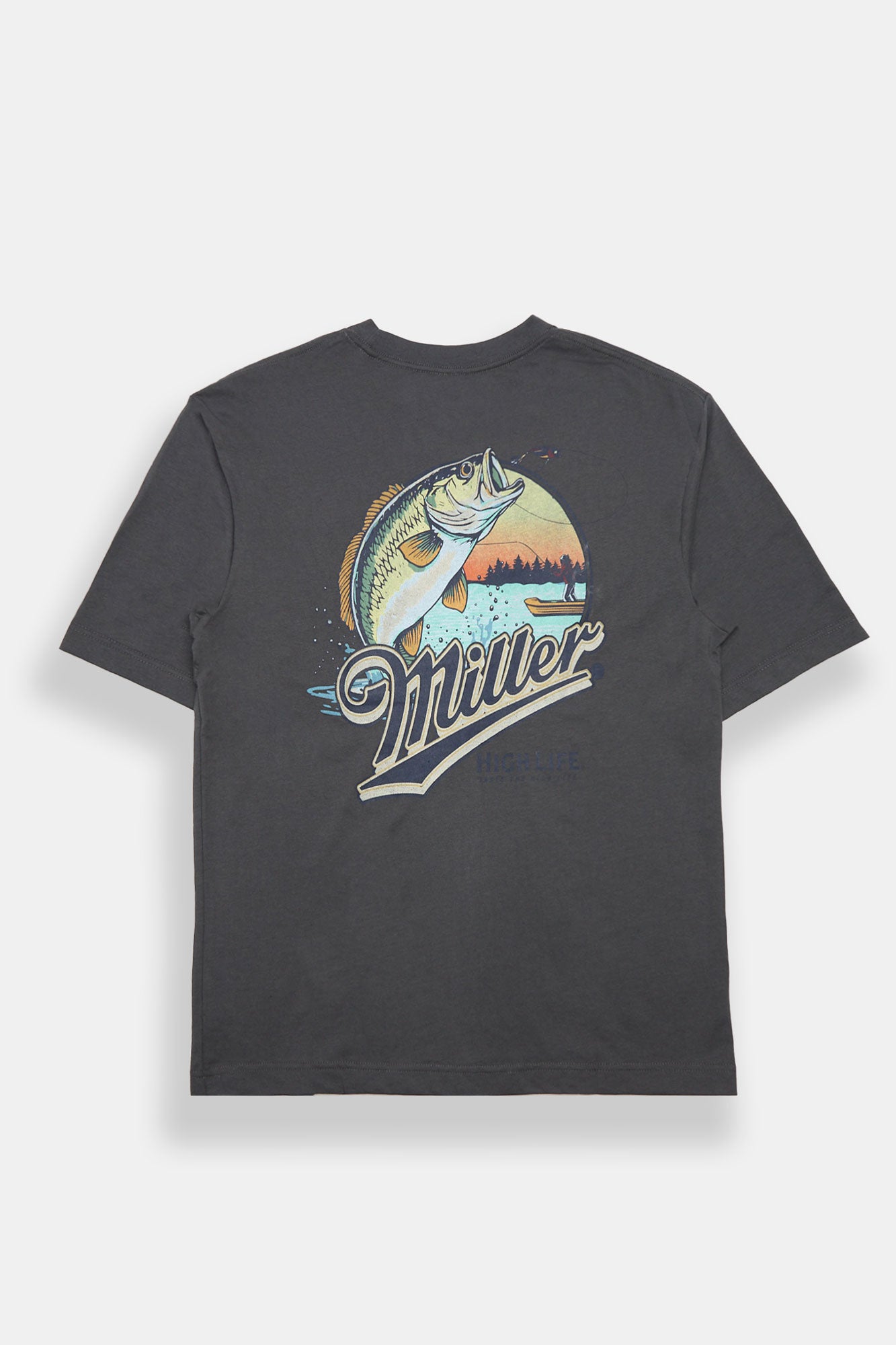 T-shirt surdimensionné graphique Miller Fishing